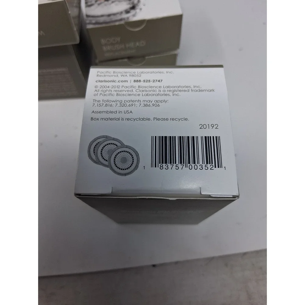 3 Pack Clarisonic Sensitive Skin Replacement Brush Heads W Twin And Triple Pck Q
